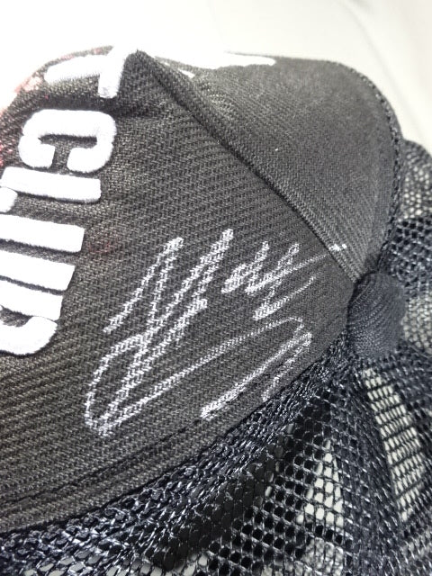 ★7 fighters hand signed autograph ★ BULLET CLUB "ARISING" Studded Mesh Cap