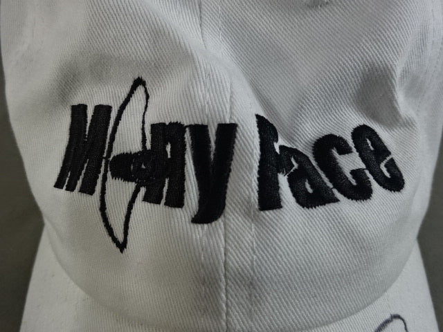 ★直筆サイン入り★ 花月「Many Face」キャップ(ホワイト×ブラック)