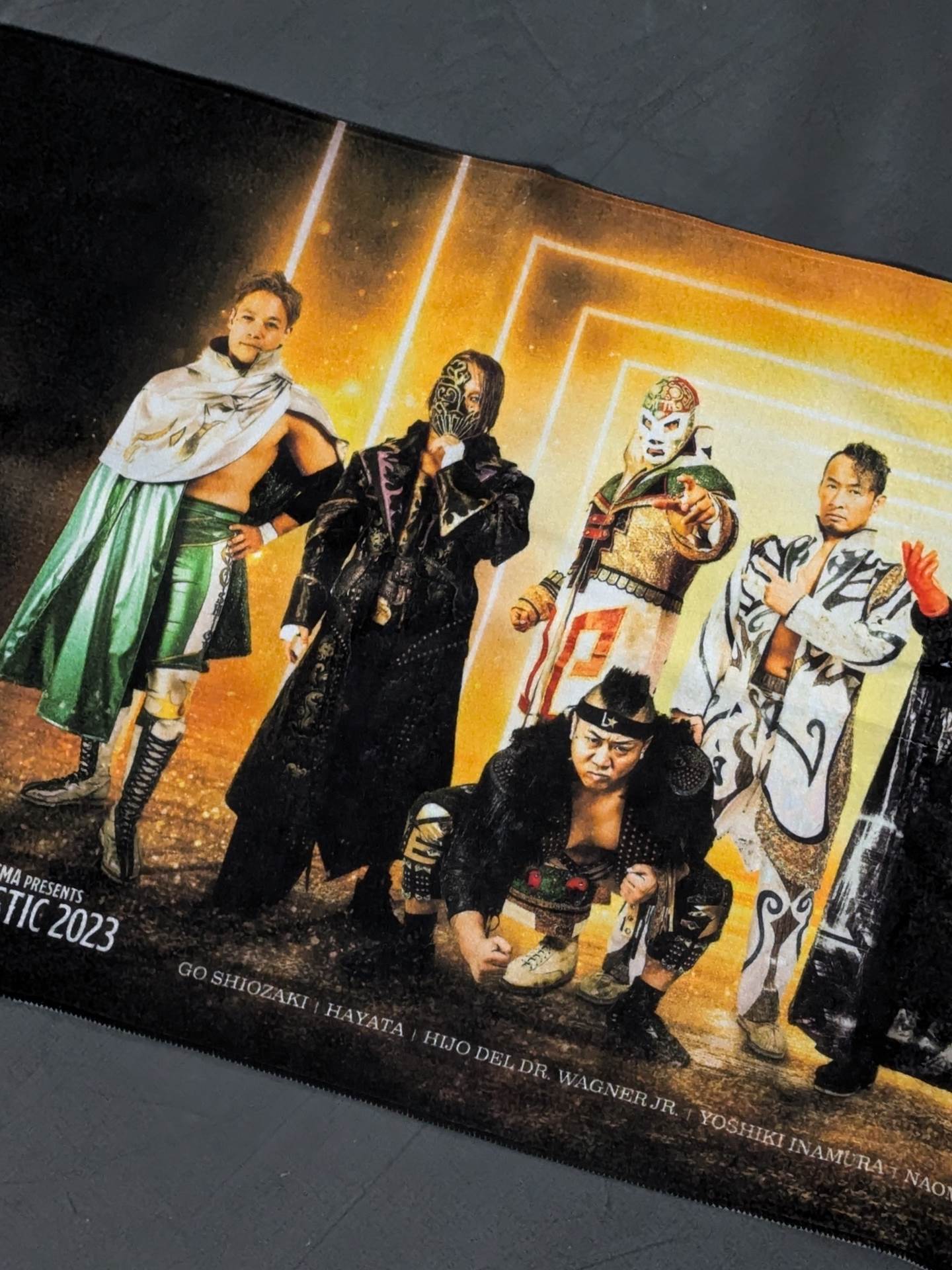 【6 peoplehand signed autograph 】NOAH "MAJESTIC 2023" Face Towel