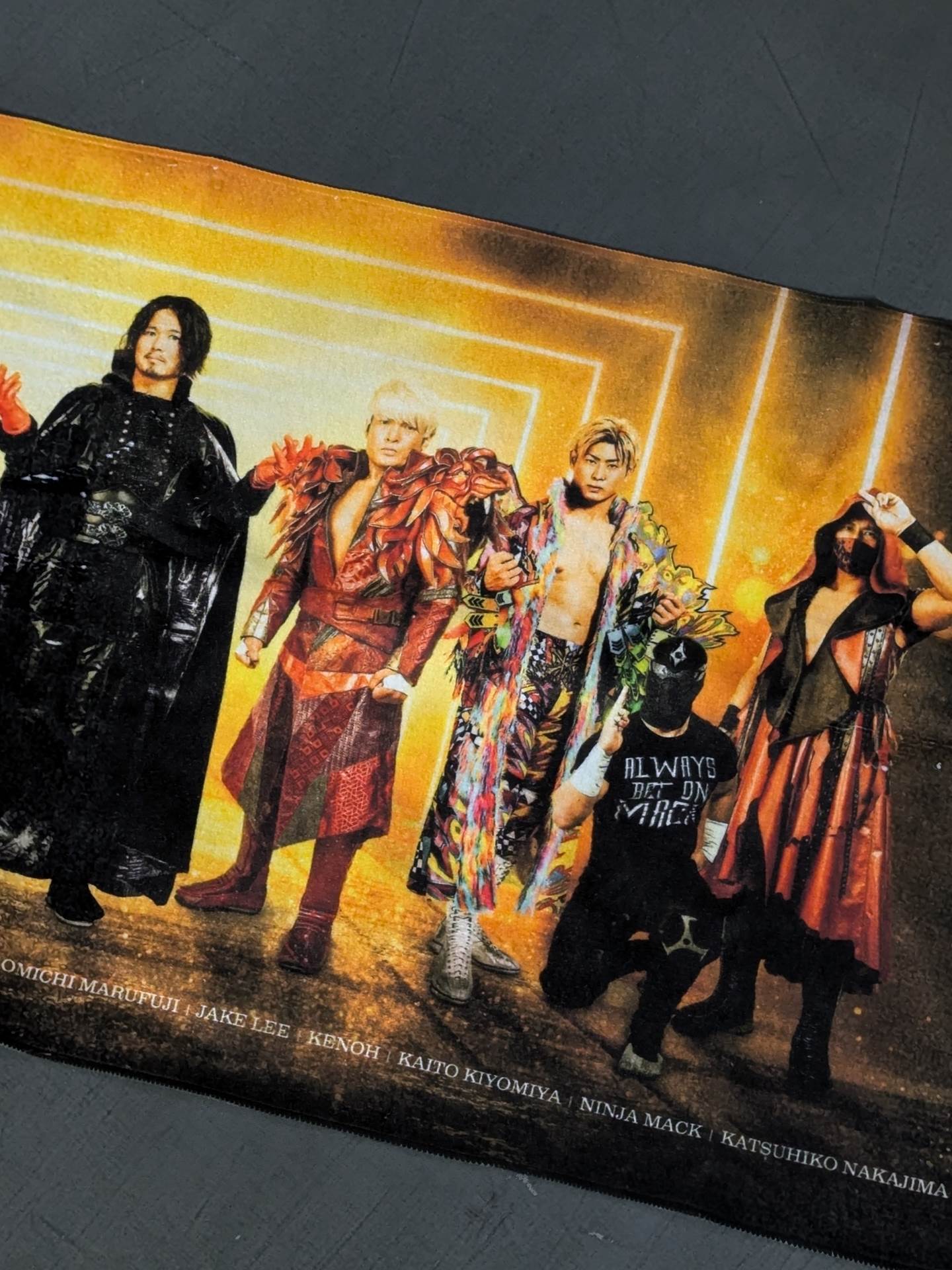 【6 peoplehand signed autograph 】NOAH "MAJESTIC 2023" Face Towel
