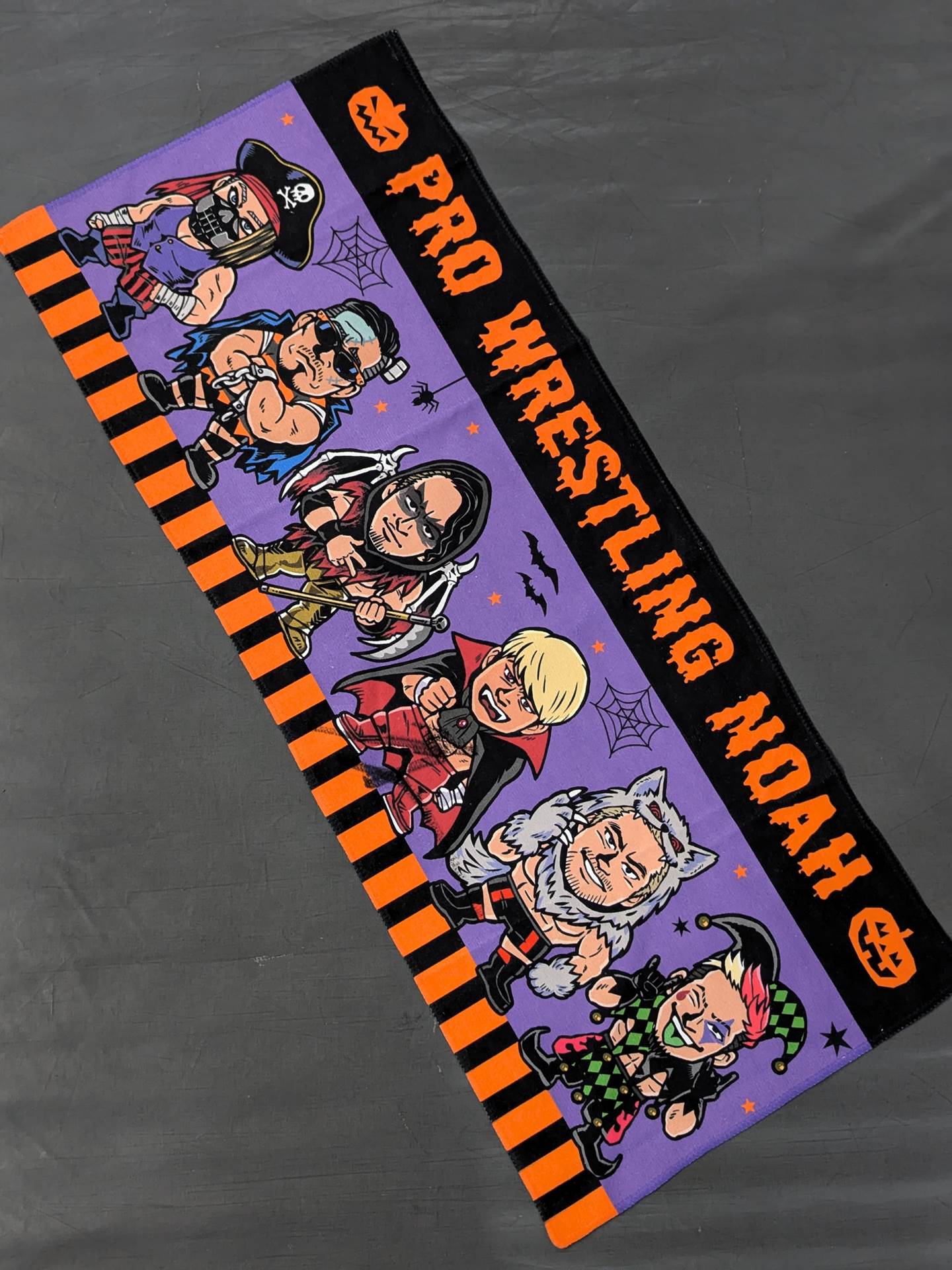 【Kenoh hand signed autograph 】NOAH Halloween Face Towel