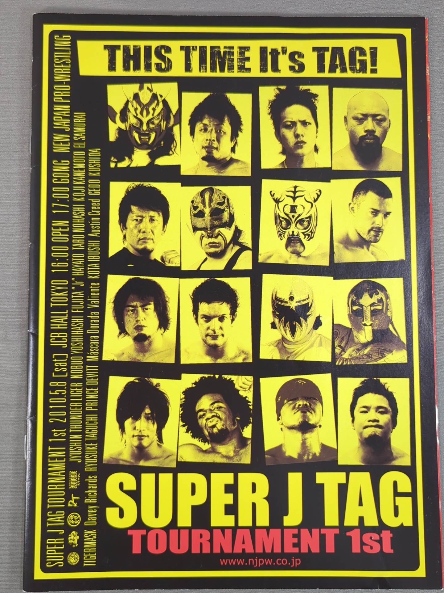 SUPER J TAG TOURNAMENT 1st