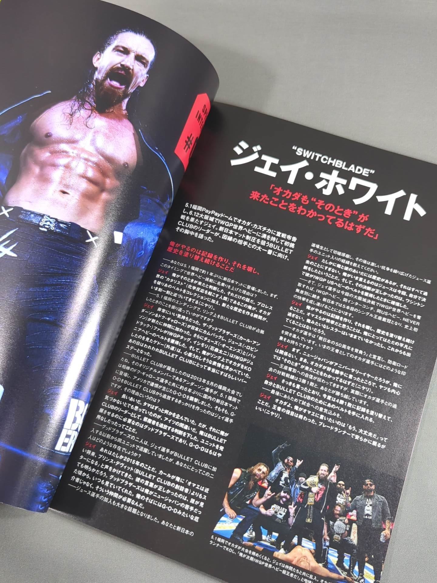 ★ヒロム八王子凱旋★ NJPW OFFICIAL MAGAZINE 2022 Vol.6