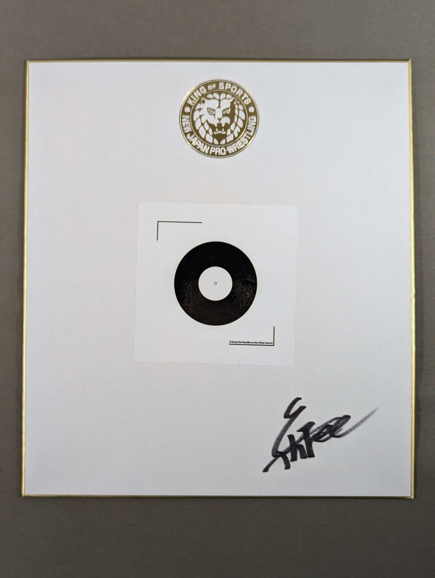 YOH (Lion Mark Shikishi ( Autograph board ) )