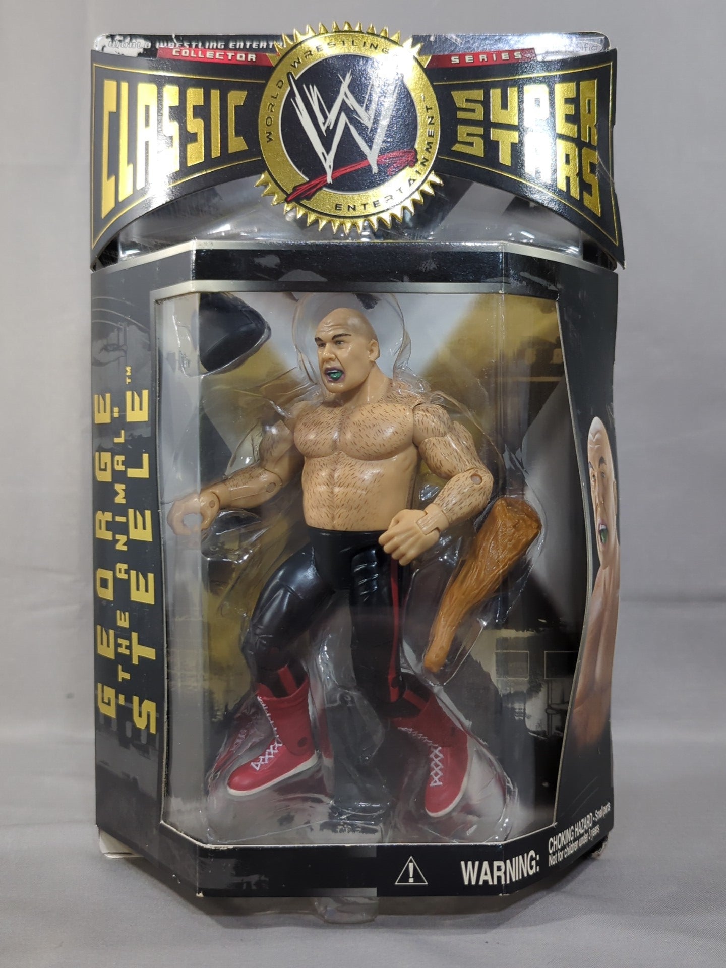 George Steele (black×red tights)