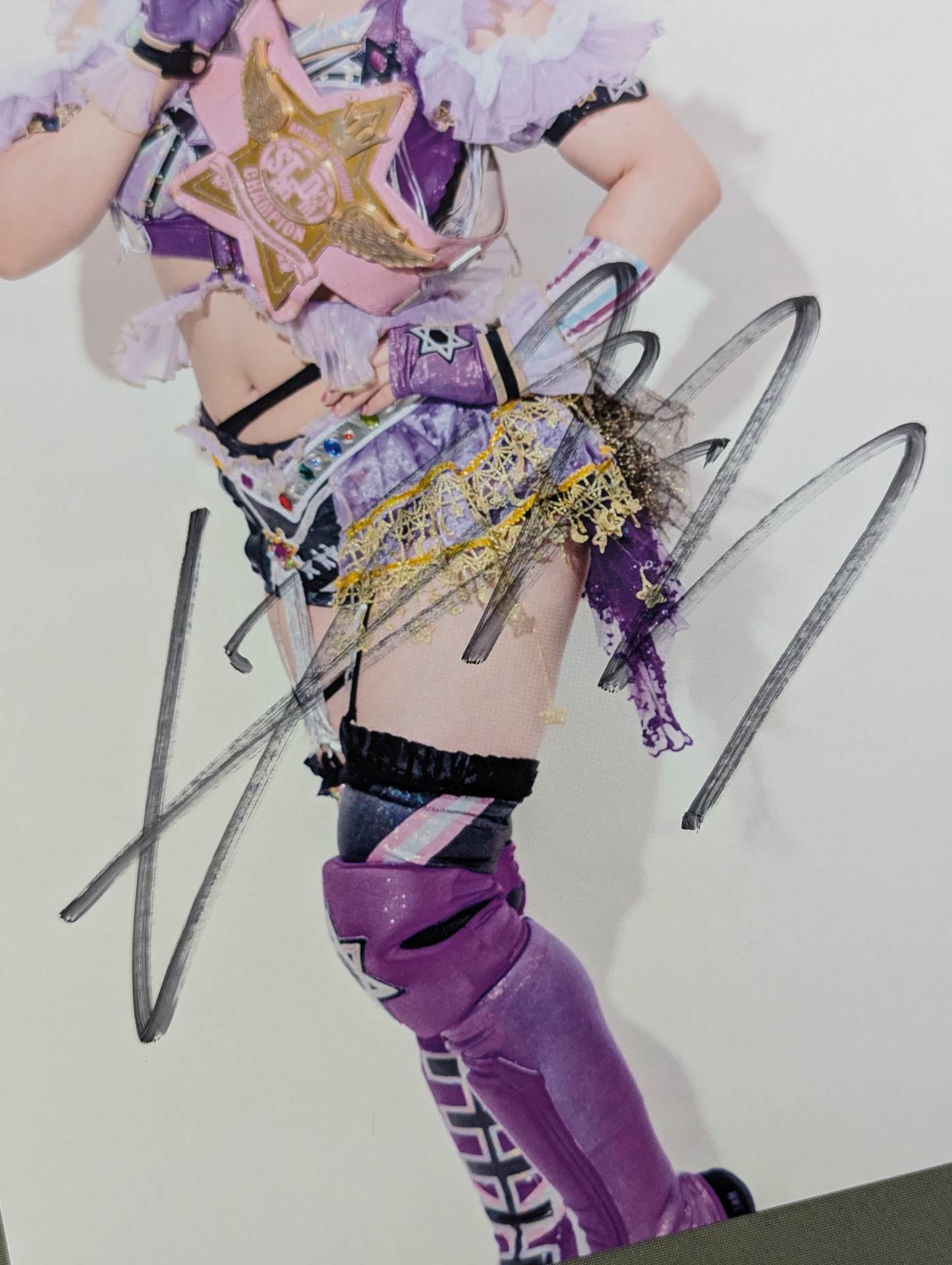 中野たむ 直筆サイン入り スターダムポートレート(S-5)
