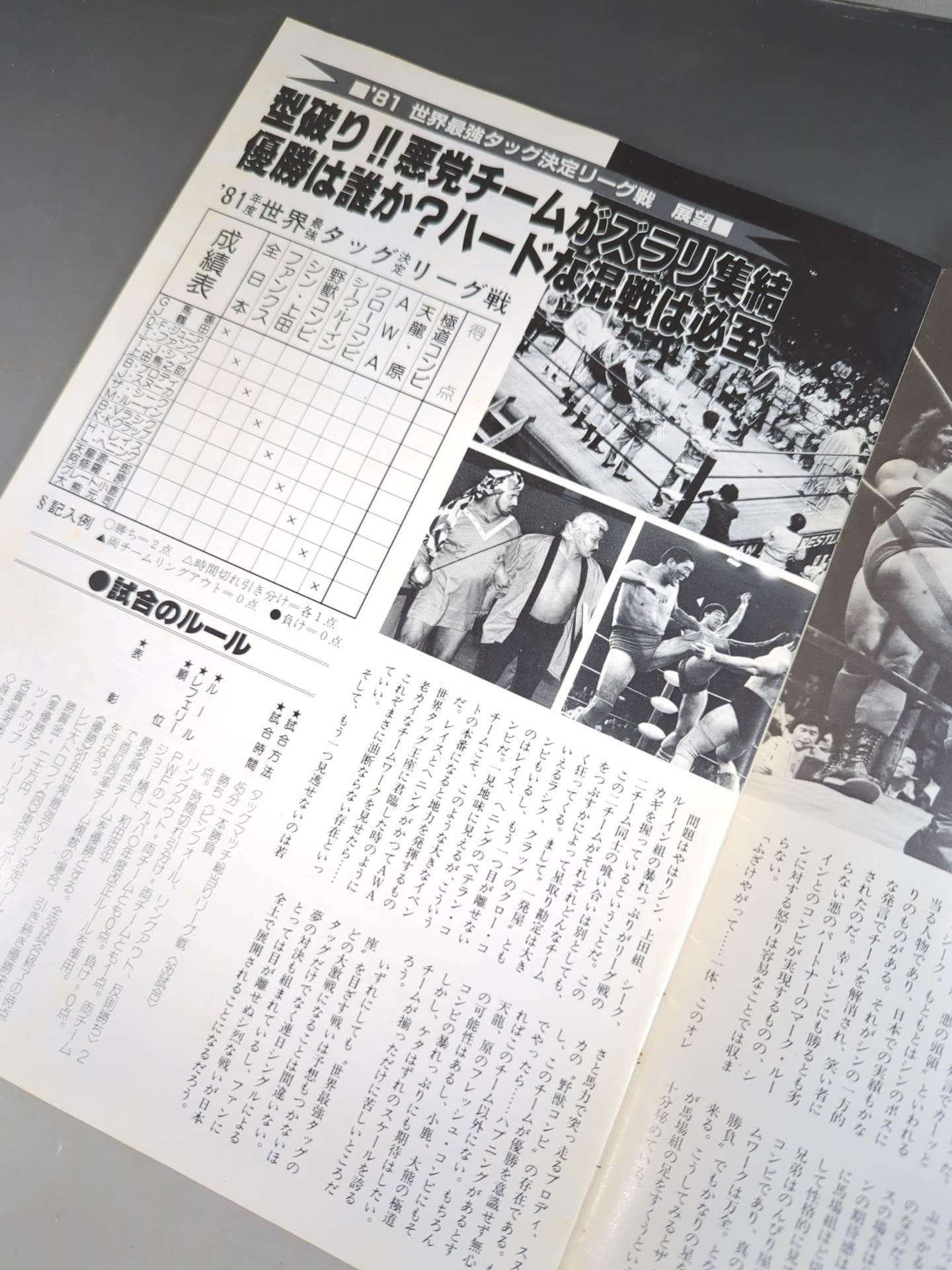 81世界最強タッグ決定リーグ戦