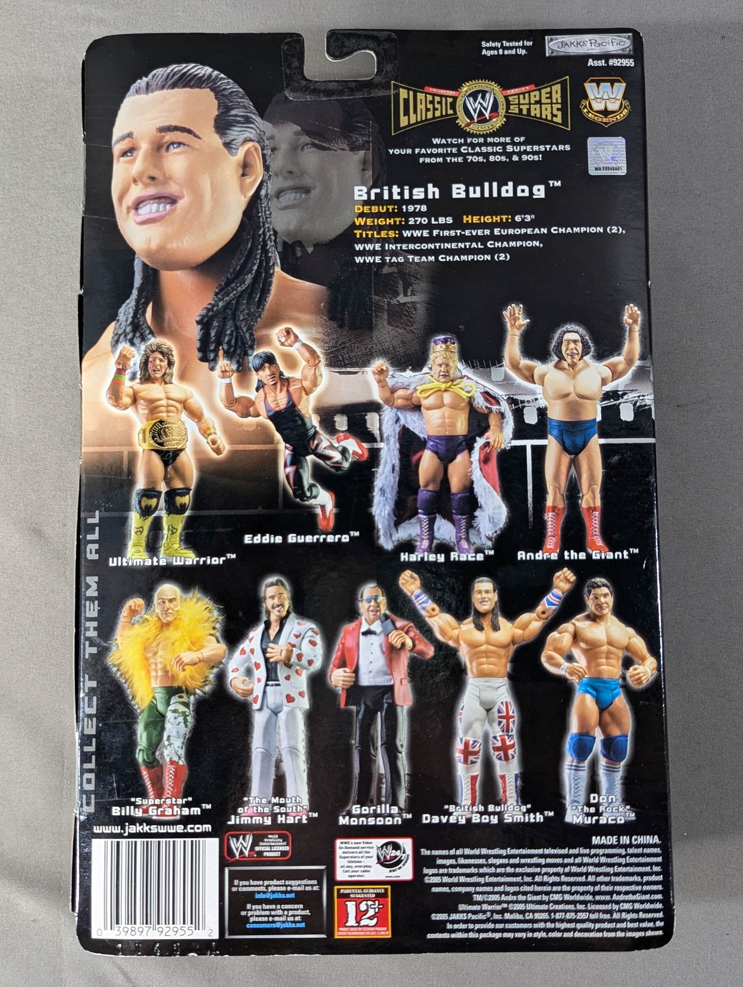 British Bulldog (Stars and Stripes White Pants)