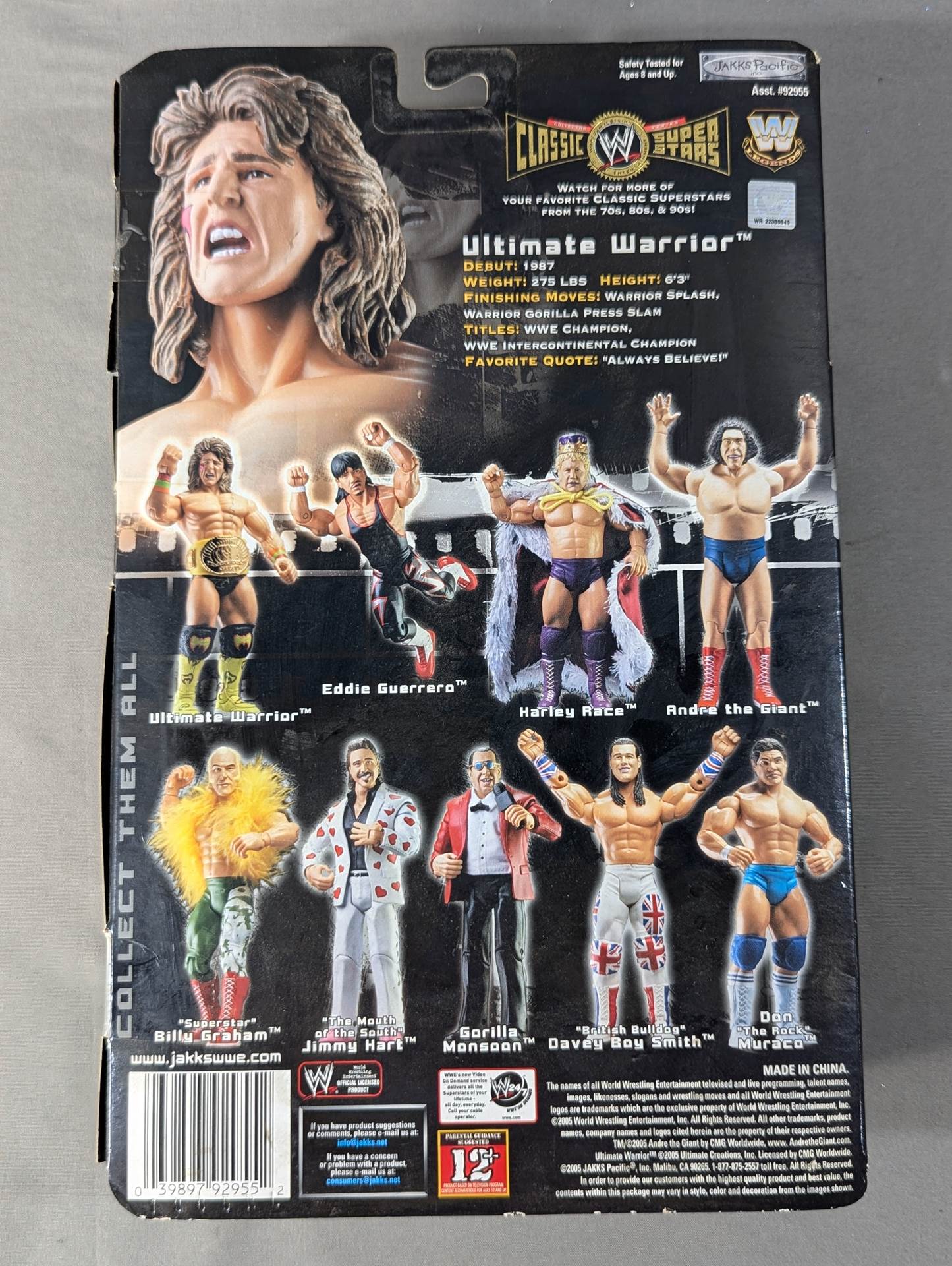 The Ultimate Warrior  (belt)