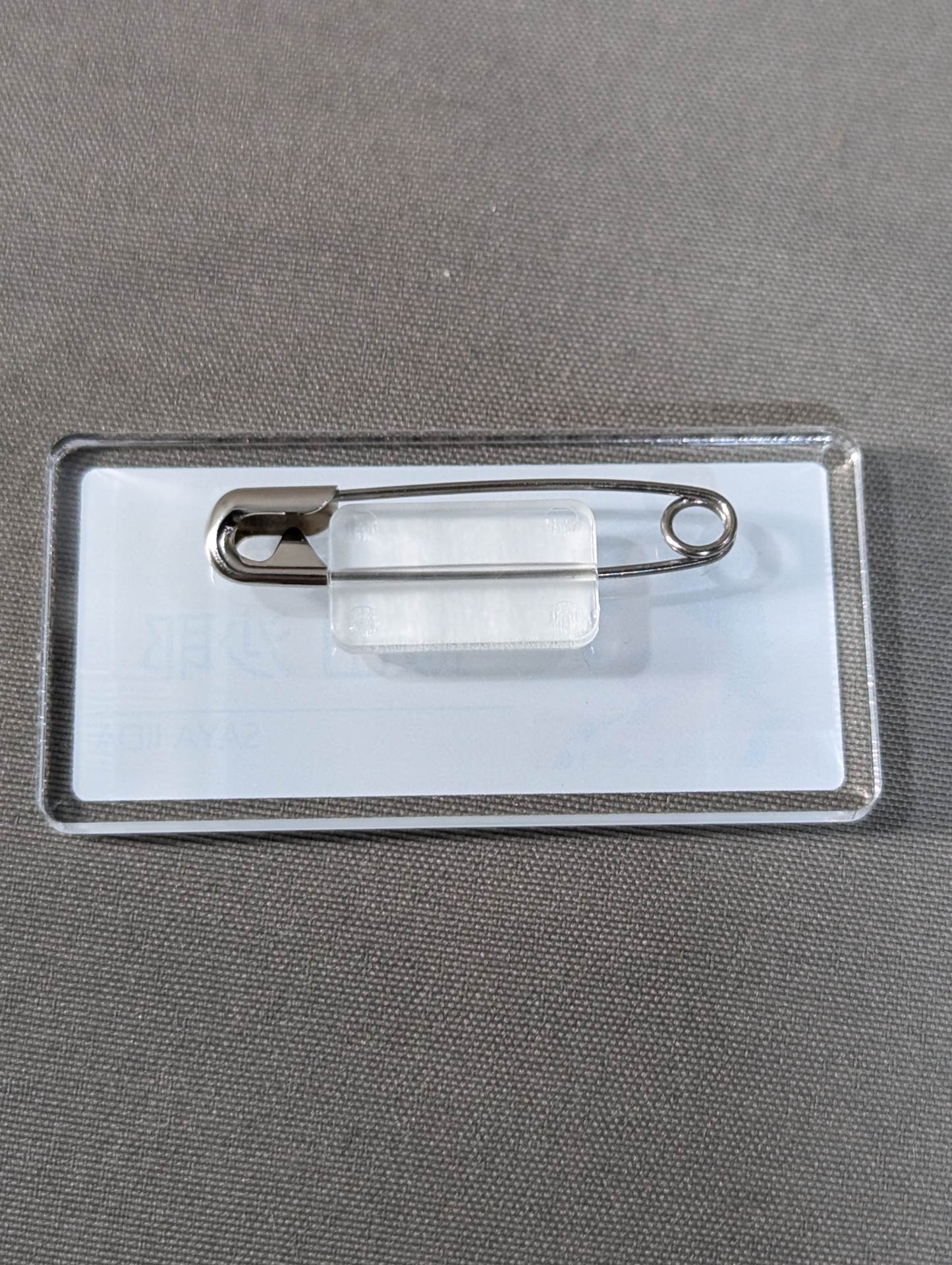 Saya Iida Random Name Tag Style Badge