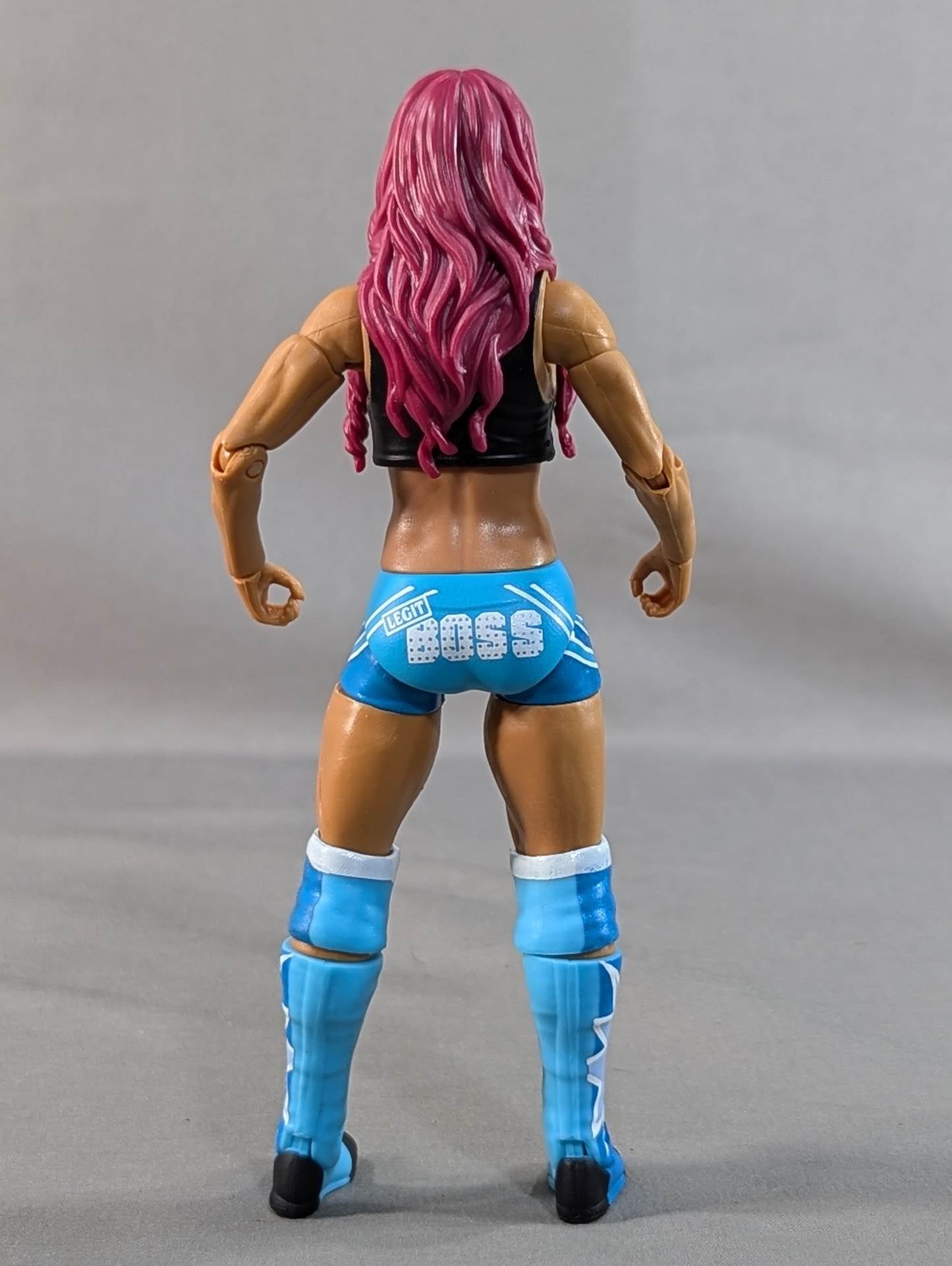 Sasha Banks (light blue pants)