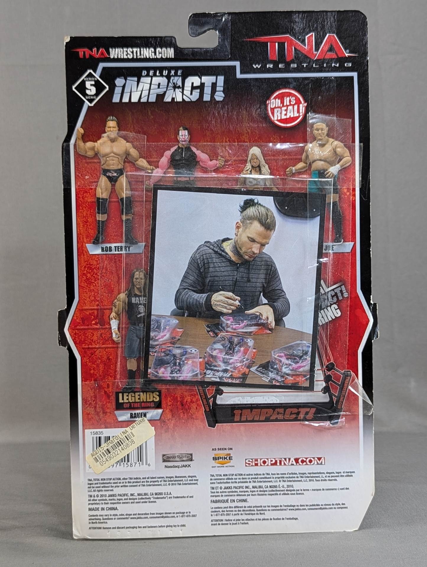 【hand signed autograph】 Jeff Hardy (DELUXE iMPACT!)