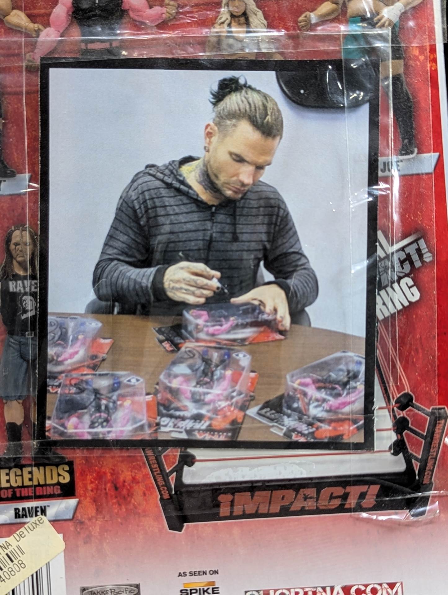 【hand signed autograph】 Jeff Hardy (DELUXE iMPACT!)