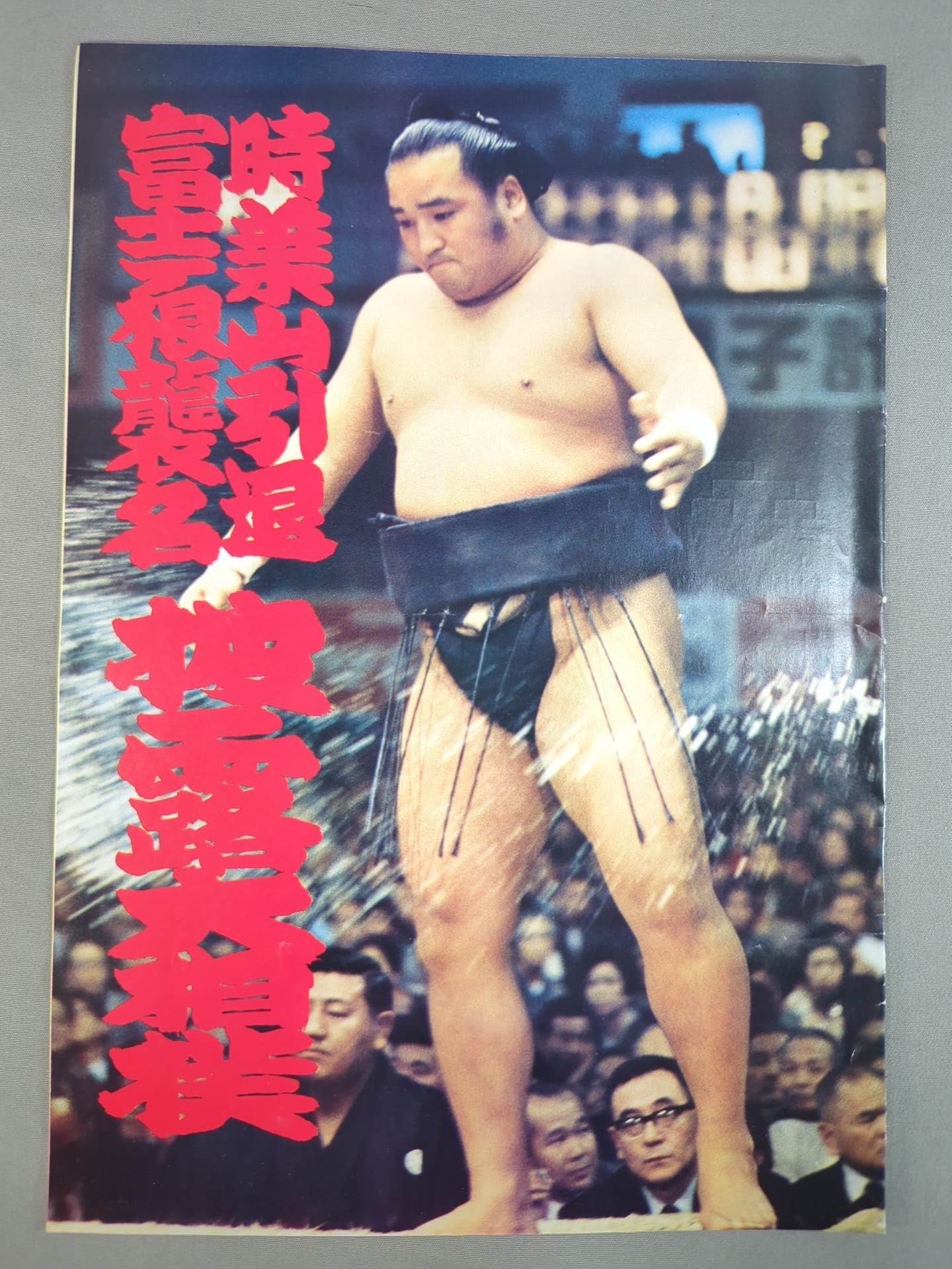 時葉山引退・富士ヶ根襲名 披露大相撲 取組表
