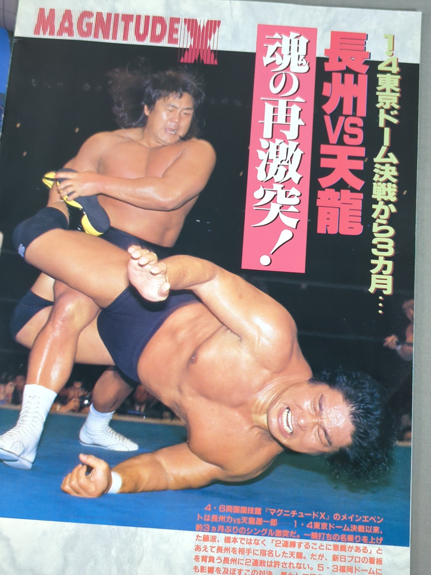 ★ Tenryu vs Riki Choshu ★ MAGNITUDE X / Magnitude X