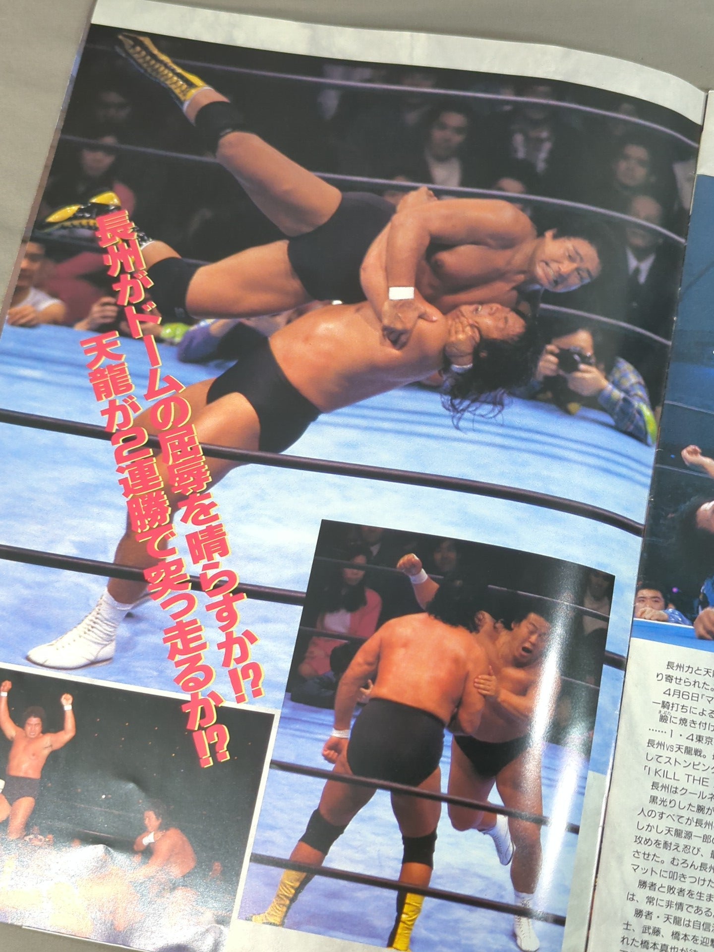 ★ Tenryu vs Riki Choshu ★ MAGNITUDE X / Magnitude X