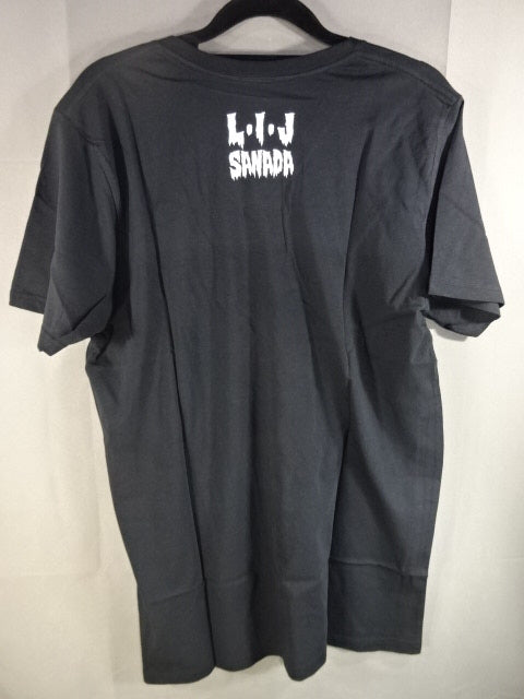 SANADA V-Neck T-Shirt (Black)