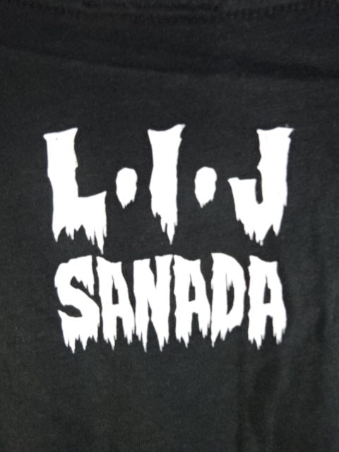 SANADA V-Neck T-Shirt (Black)