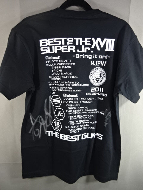 【hand signed autograph】BEST OF THE SUPER Jr.X.VIII. -Bring it on!- T-shirt