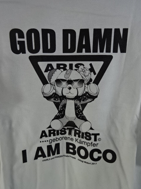 ARISTRIST × Galpan Boko "" Long Sleeve T-Shirt (1) (White)