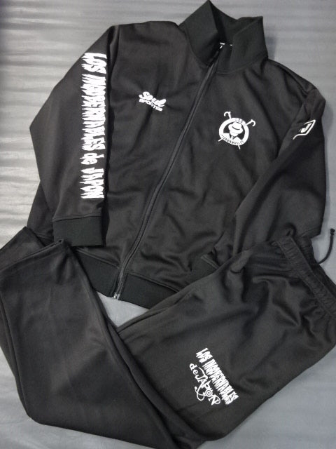 L・I・J セットアップジャージ①(ブラック×ホワイト)