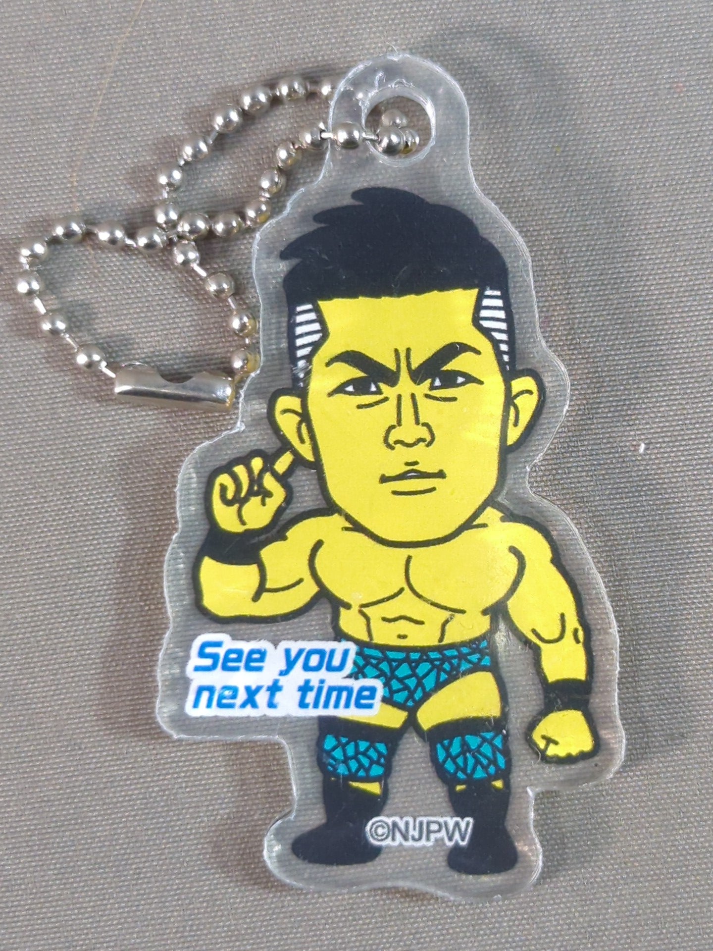 SANADA New Japan Pro Wrestling COLLECTION Acrylic Keychain