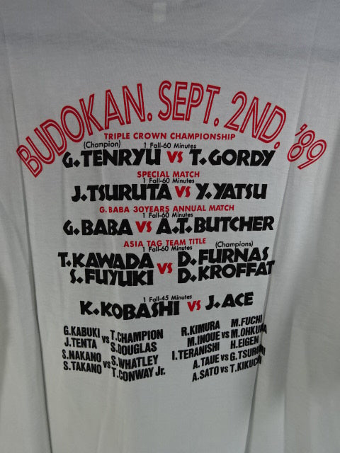 89 BUDOKAN. SEPT.2ND T-shirt
