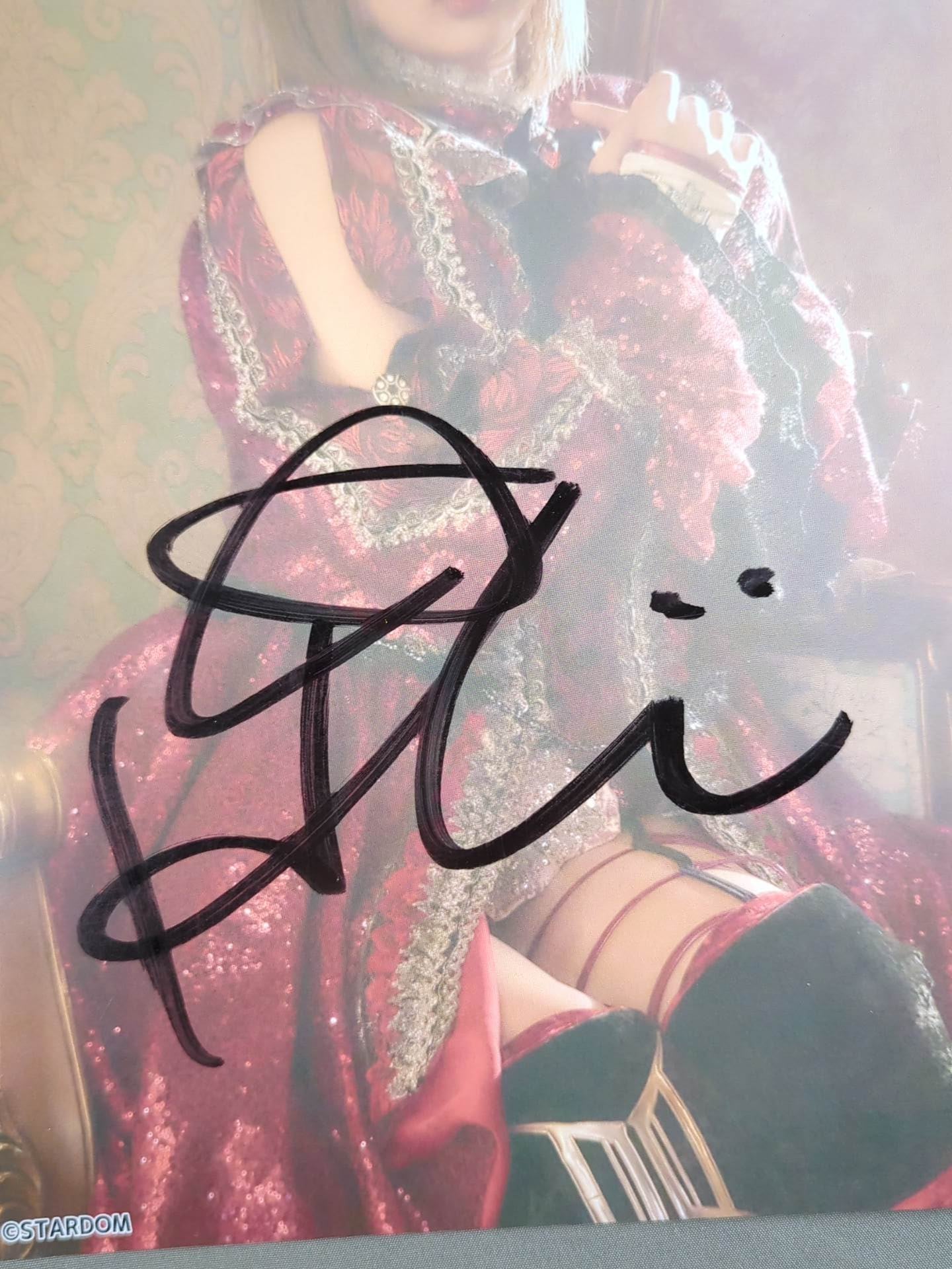 HIMEKA hand signed autograph Starda Pro-Photo (P-1)