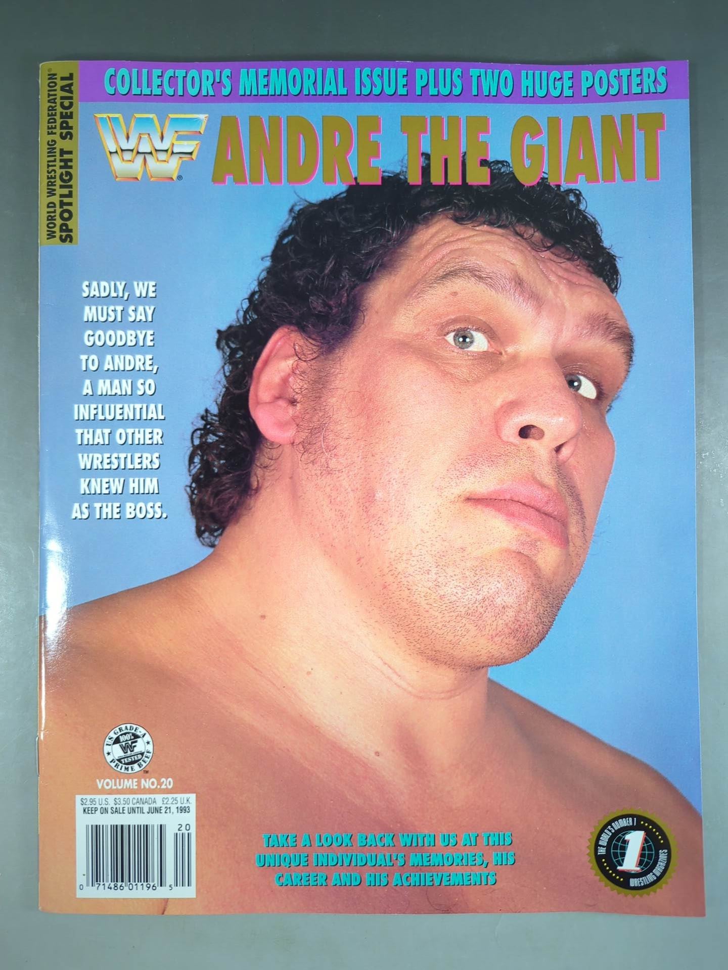 WWF WRESTLING SPOTLIGHT No.20