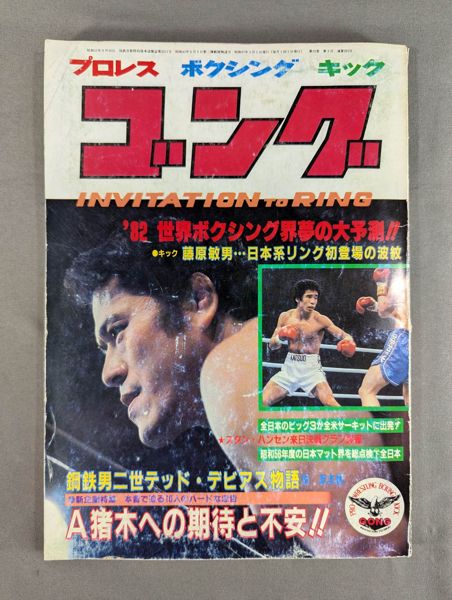 月刊ゴングVol.15 No.3
