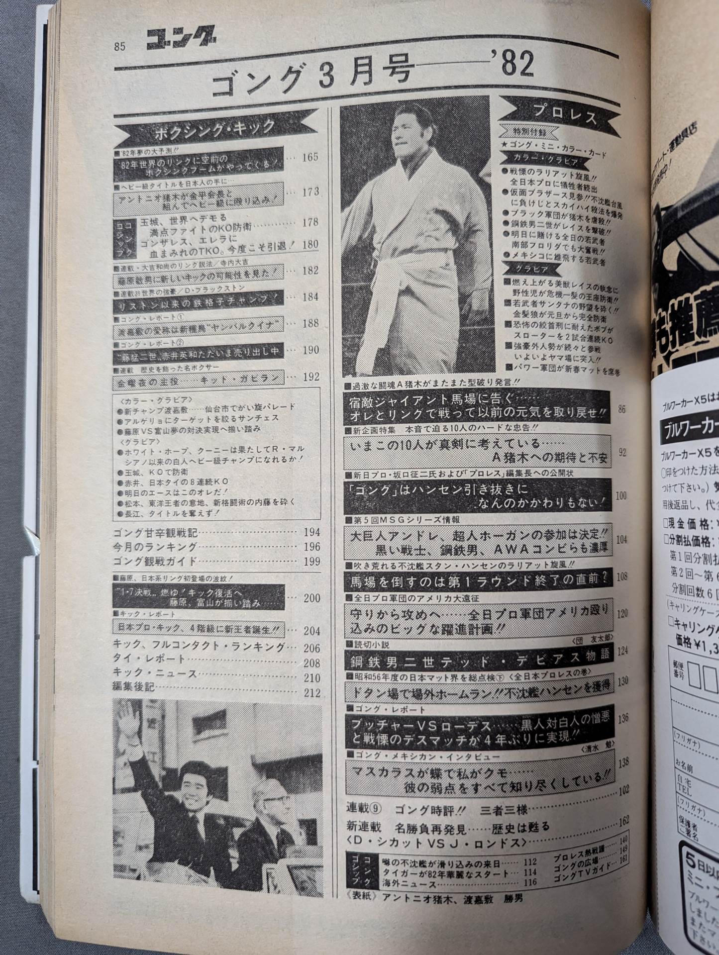 月刊ゴングVol.15 No.3