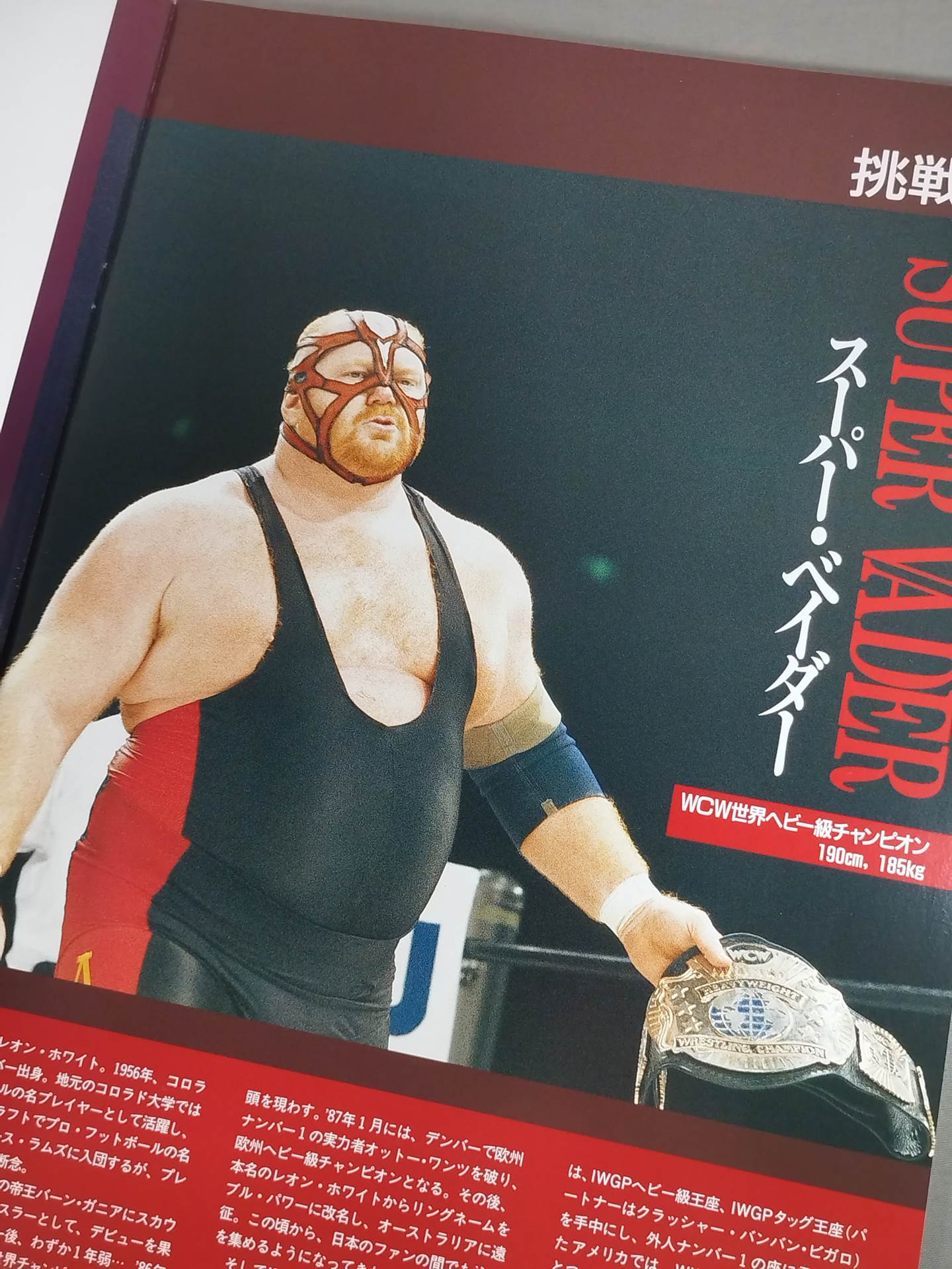★高田vsベイダー 初戦★ PRO-WRESTLING WORLD HEAVY WEIGHT CHAMPIONSHIP