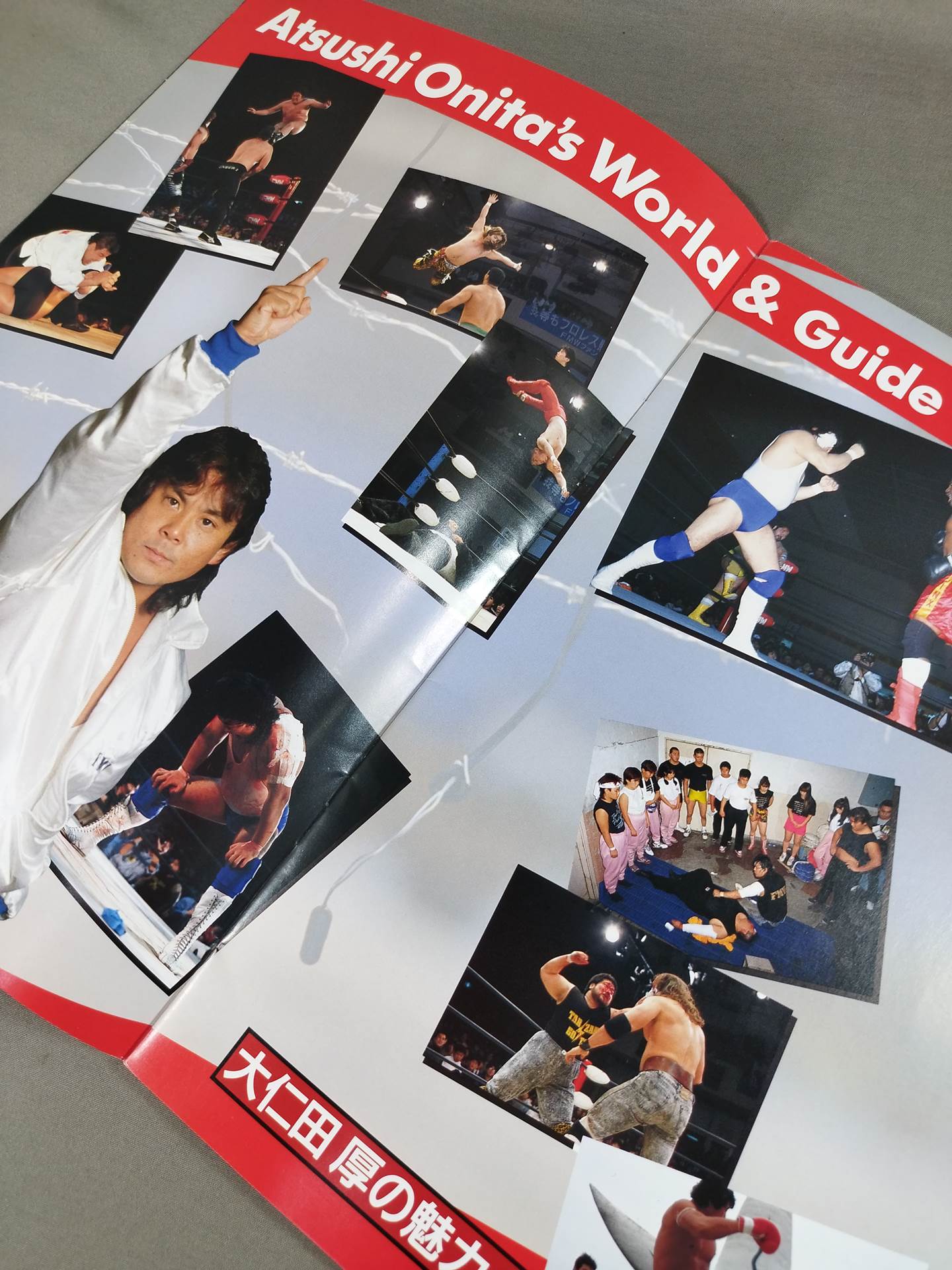 F.M.W. OFFICIAL GUIDE BOOK 1992