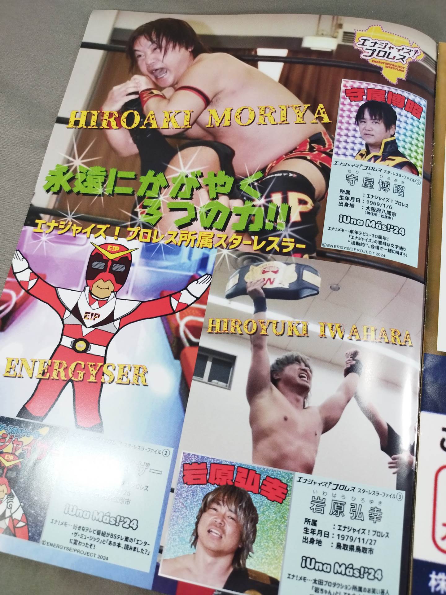 エナジャイズ!プロレス OFFICIAL GUIDE BOOK Vol.4