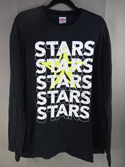 STARS  ユニット ロングスリーブTシャツ①(ブラック)