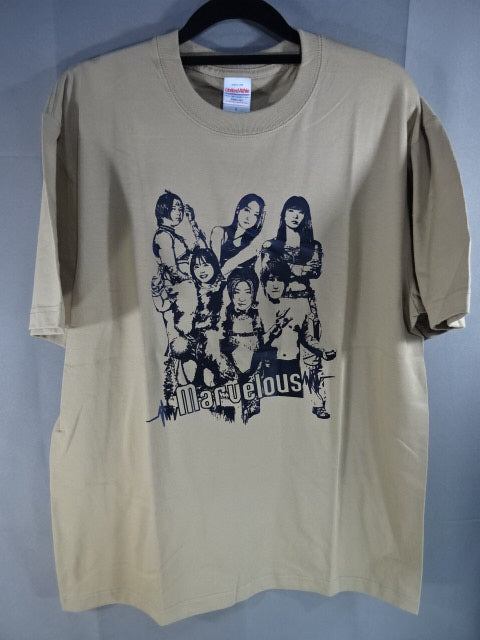 マーベラス ピクチャーTシャツ①(カーキ)