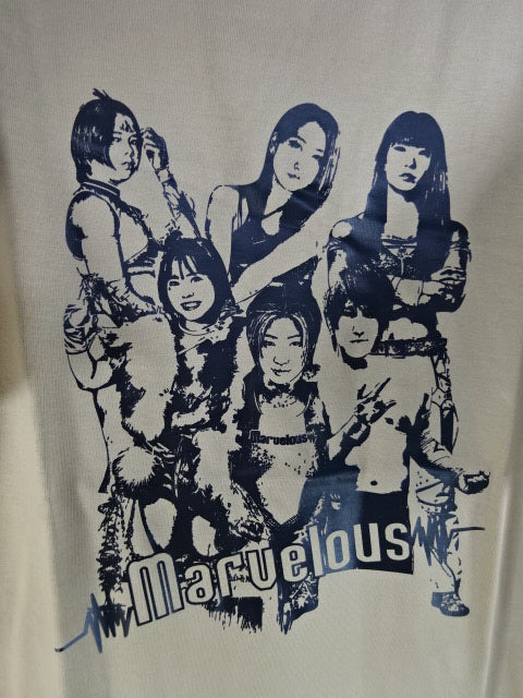 マーベラス ピクチャーTシャツ①(カーキ)