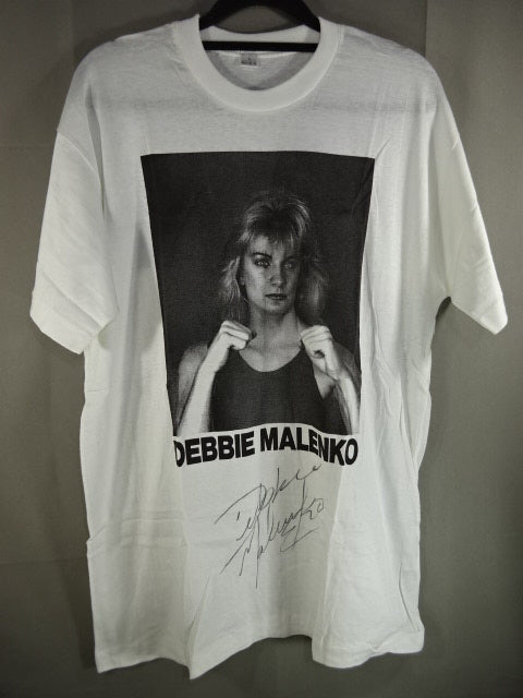 【直筆サイン入り】デビー・マレンコ ピクチャー Tシャツ