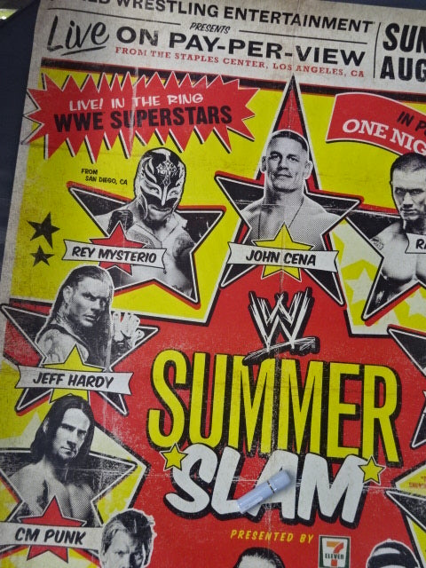 WWE SUMMERSLAM 2009 / サマースラム 2009 PPVフルサイズポスター