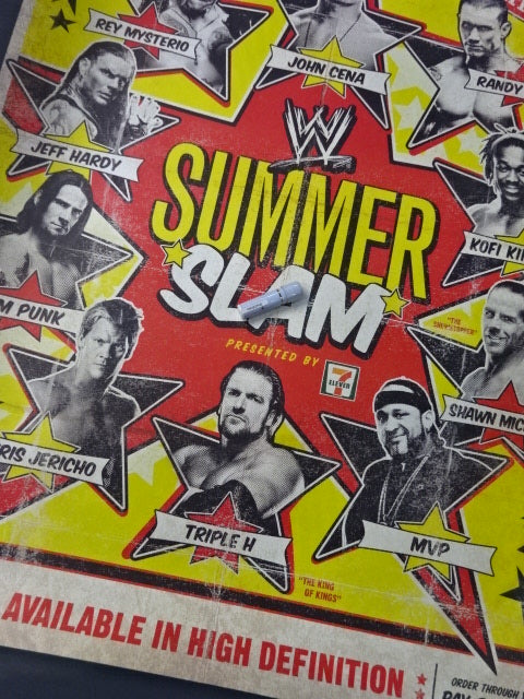 WWE SUMMERSLAM 2009 / サマースラム 2009 PPVフルサイズポスター