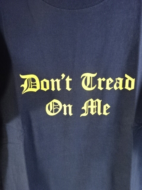 Anti-Fighters Alliance Don't Tread On Me T-Shirt (Navy)