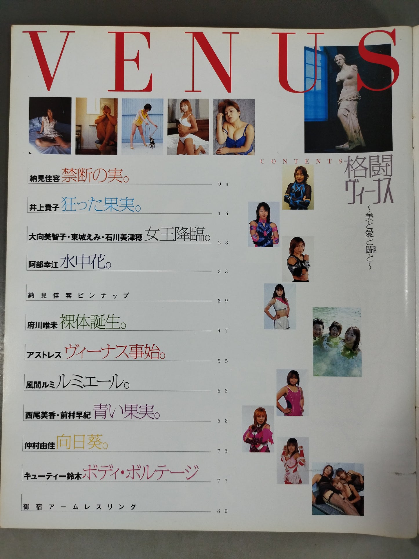 Gong Special Issue Fighting Venus Lady's Gong SPECIALVol.3