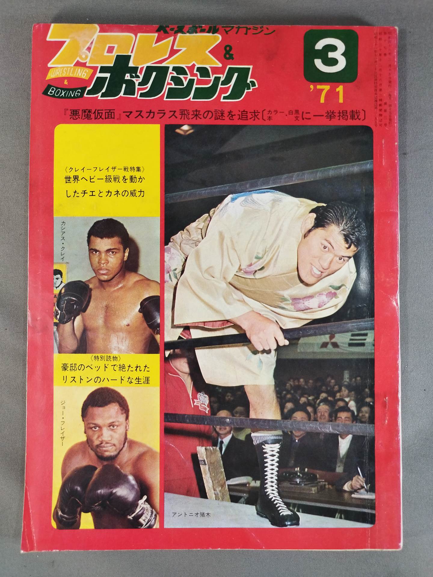 プロレス&ボクシング 1971年3月号 – 闘道館