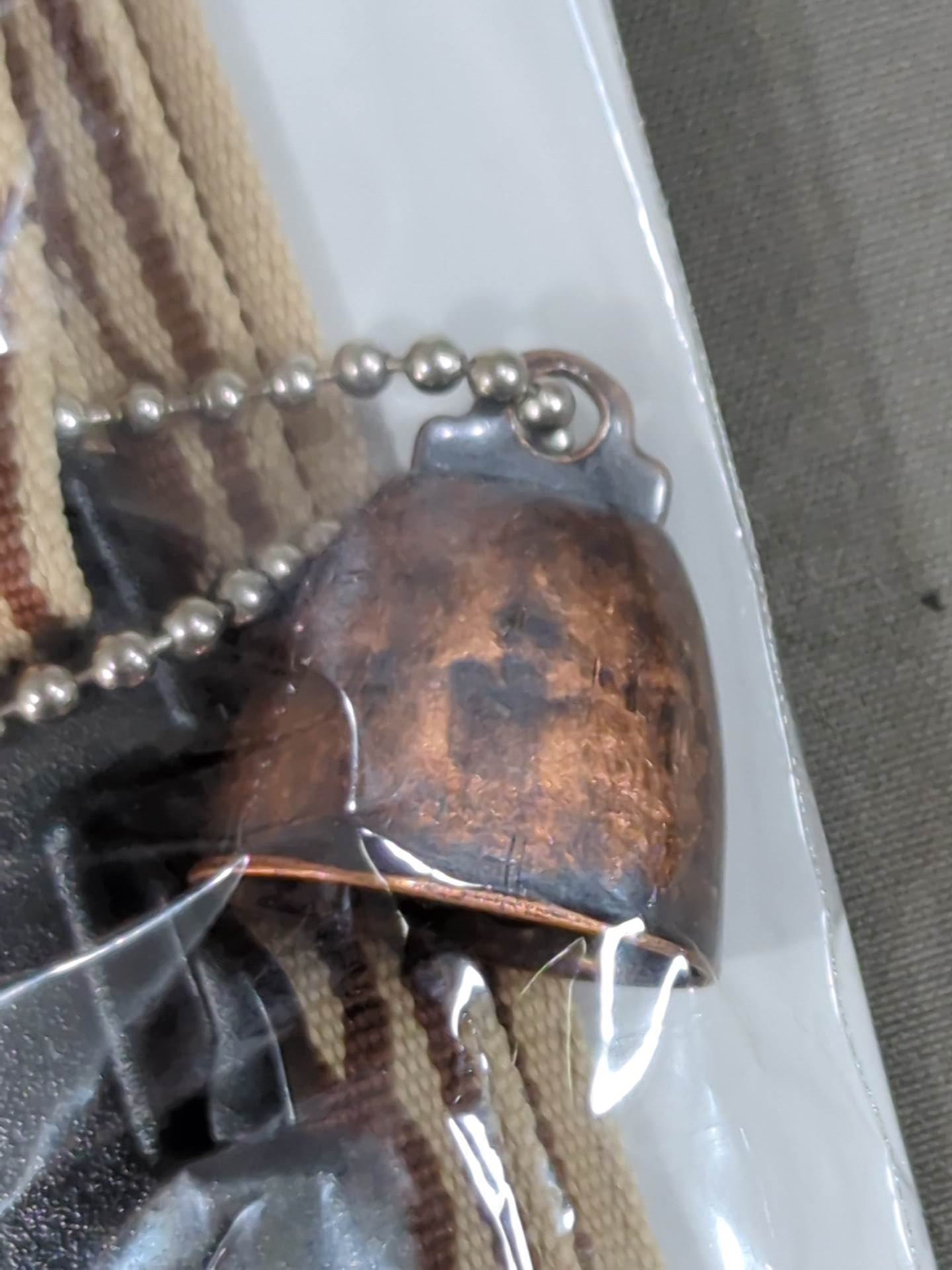 ★ Stan Hansen neckpiece with ★ cowbell