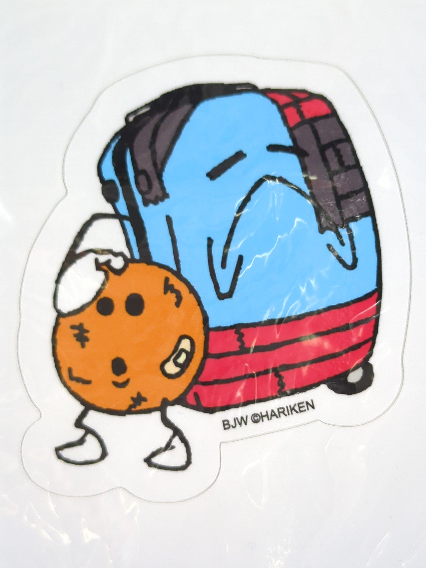 ★BJW GANG★ HARIKEN CHARACTER STICKERS (Brahmin Set)