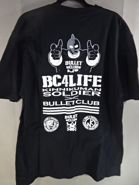 BULLET CLUB×キン肉マンソルジャー Tシャツ(DX)