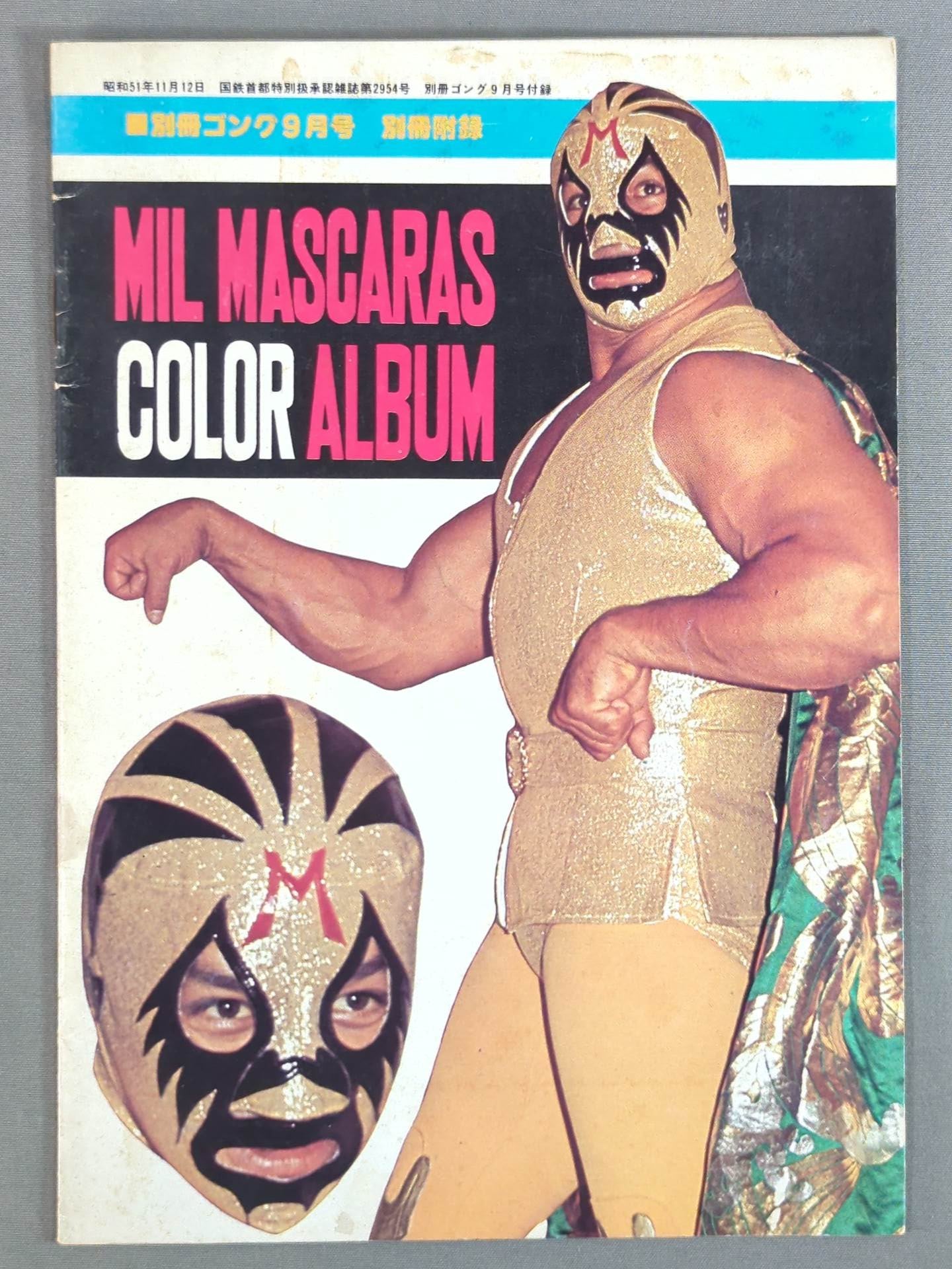 Mil Mascaras Color Album / MIL MASCARAS COLOR ALBUM (Appendix to the September issue of Gong)