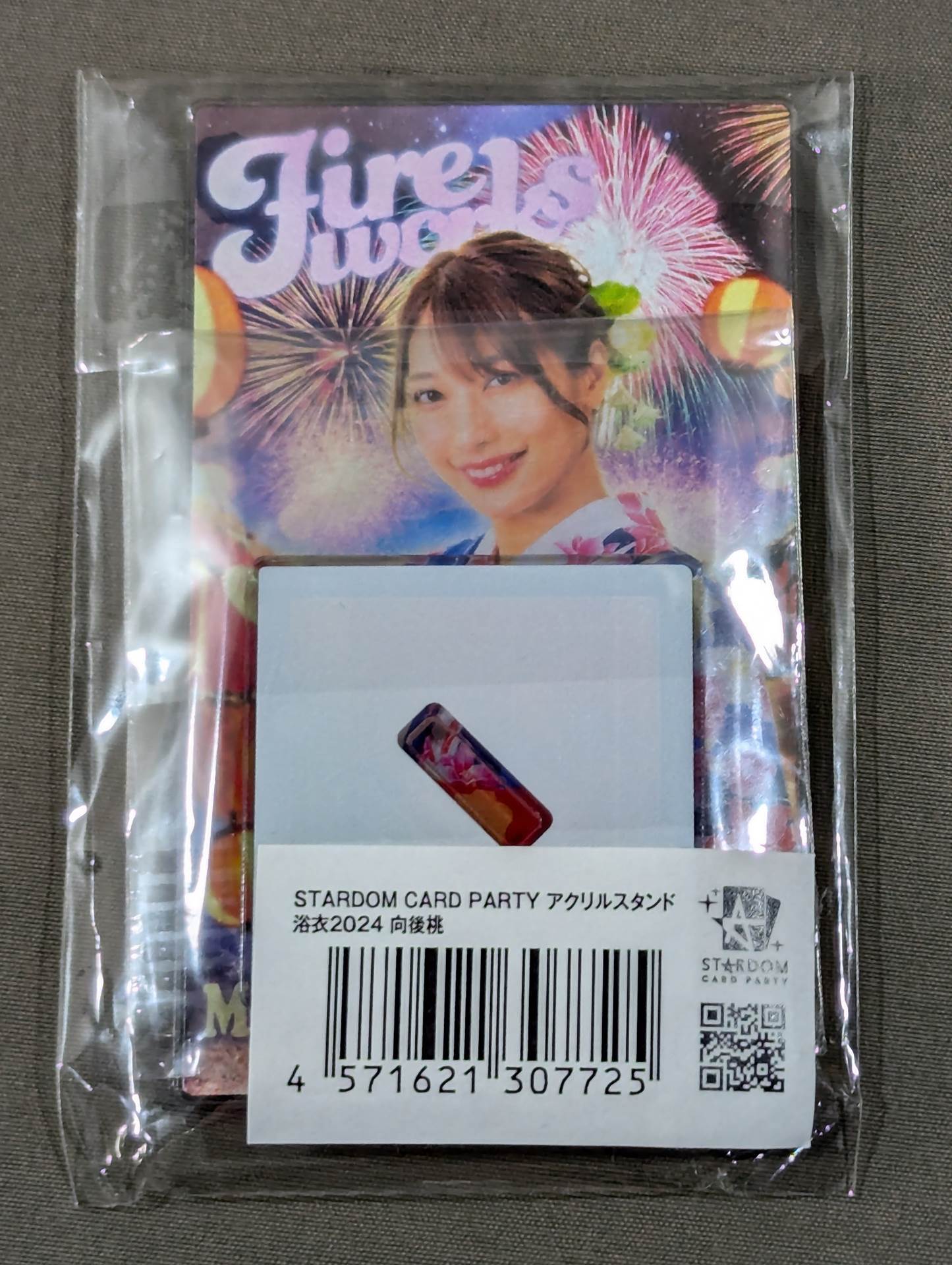 Momo Kohgo STARDOM CARD PARTY Acrylic Stand Yukata 2024
