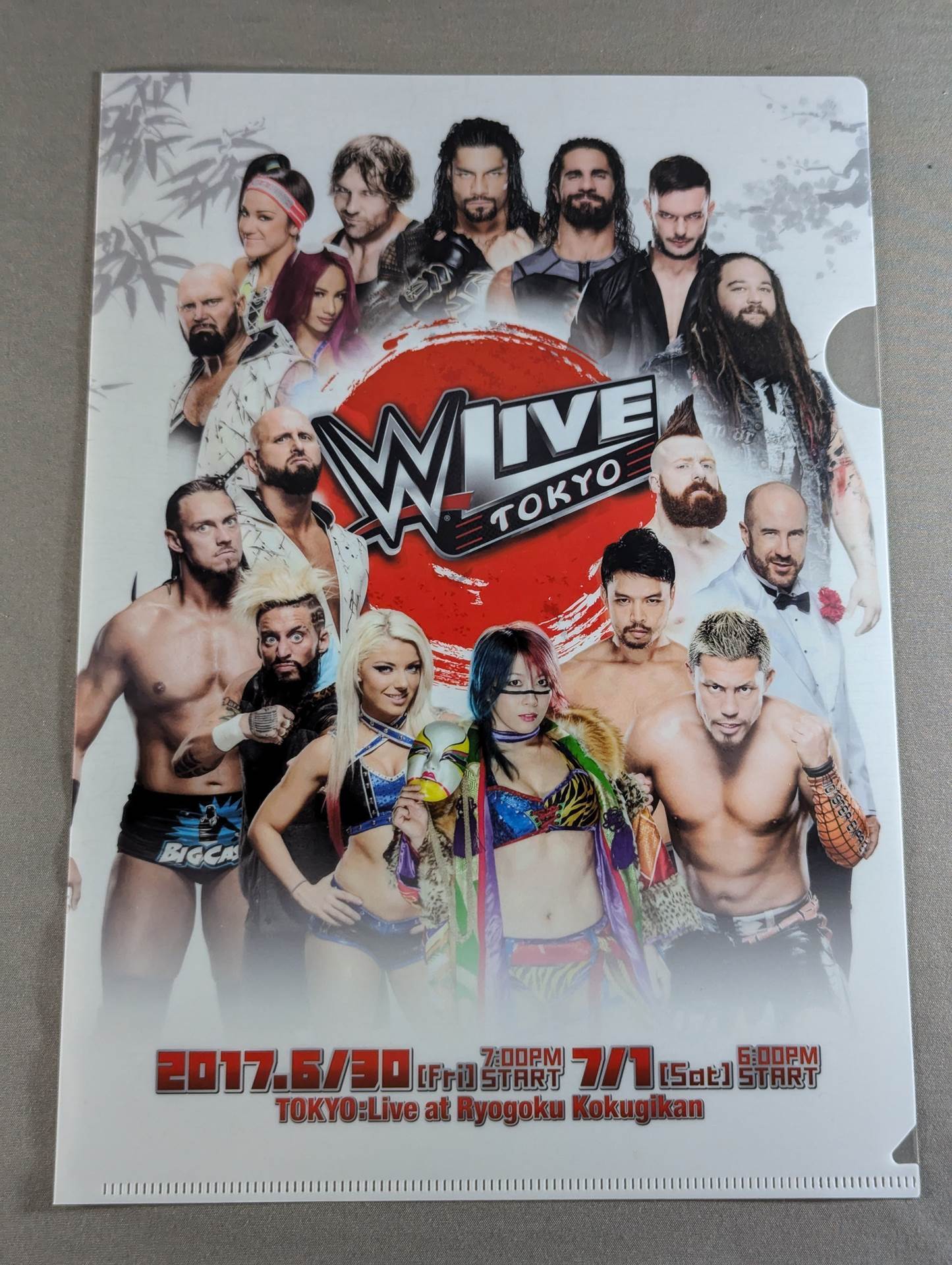 プロレス クリアファイルセット①