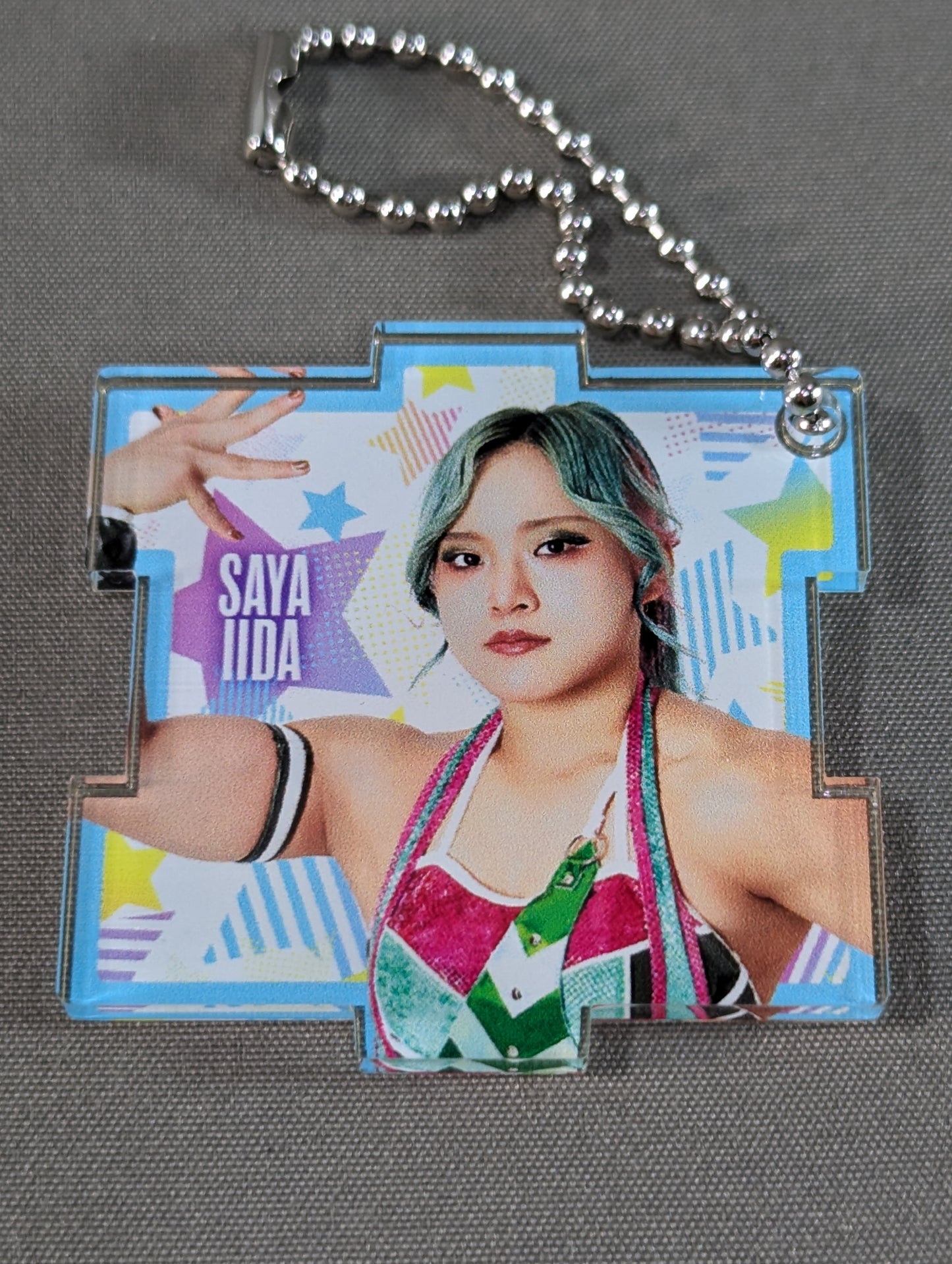 飯田沙耶 スターダム ランダム パズルキーホルダー